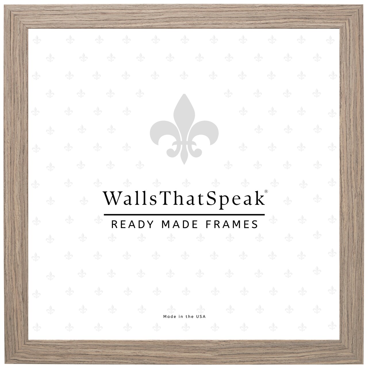 12x12 Farmhouse Essentials 1.25 Inch Wood Moulding, Wall Display Frame for Art, Posters, or Photos by wallsthatspeak
